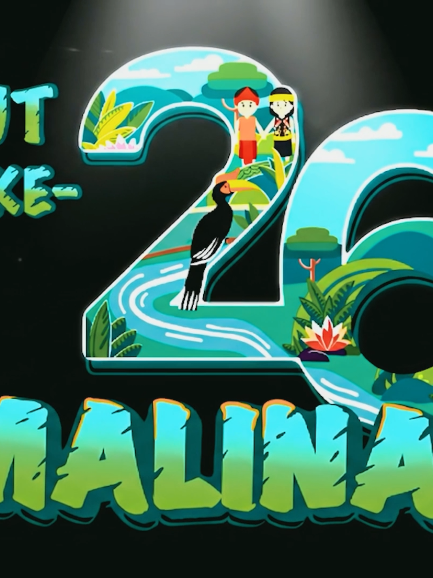 Festival Budaya Irau XI - HUT ke-26 Kabupaten Malinau 7–26 Oktober 2025  Malinau, Kalimantan Utara Tema: 