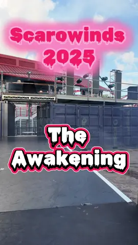 Scarowinds 2025 welcome show - The Awakening @Carowinds #halloween #northcarolina #southcarolina #spooky #haunted 
