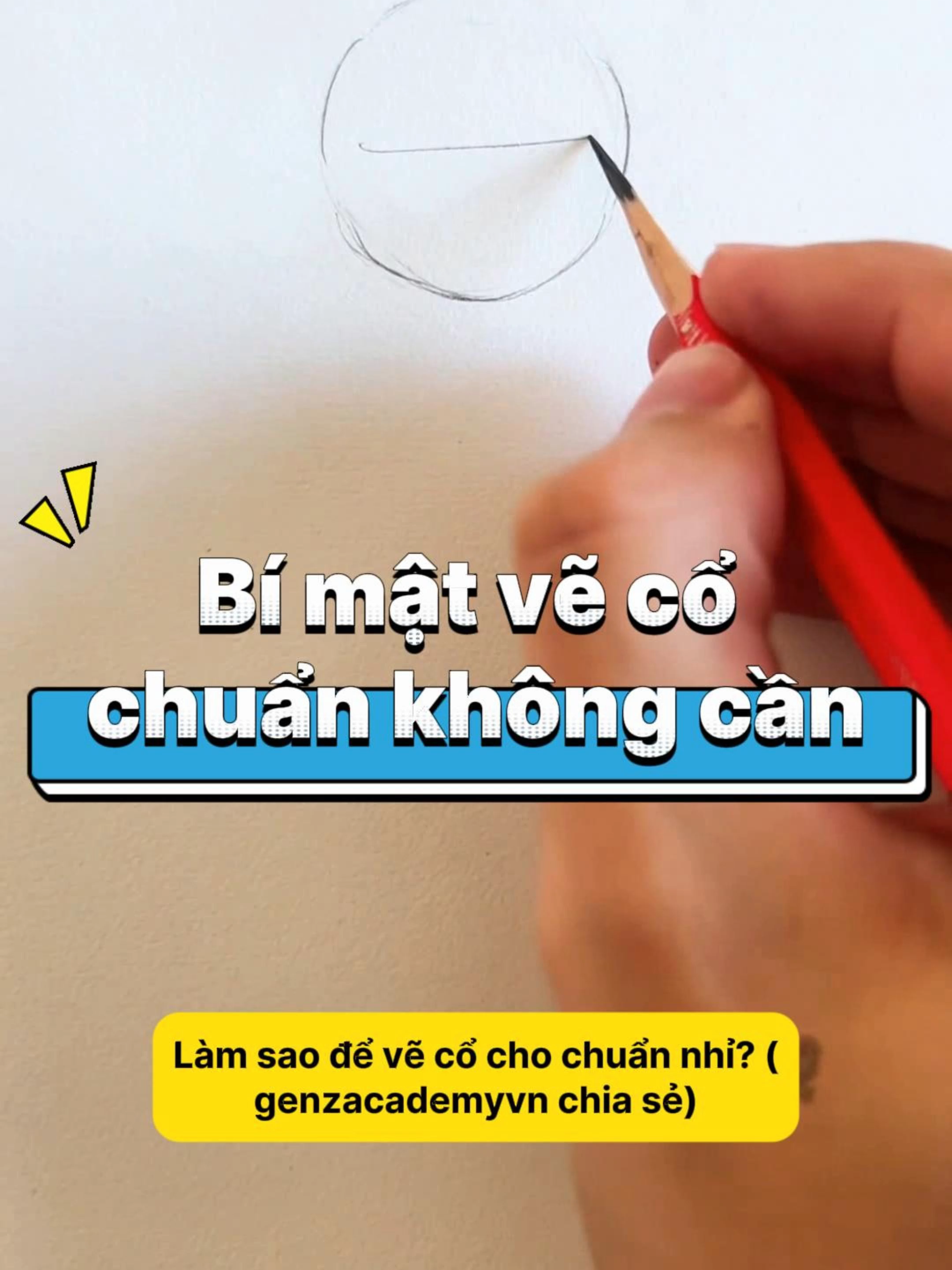 Bí mật vẽ cổ chuẩn không cần tham khảo mà 90% artist không biết #genzacademyvn #gztools #DigitalArt #ArtTok #Illustration #DrawingTips #ArtHacks