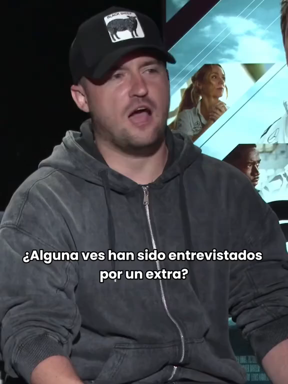 Aún no me creo qué entrevistamos al elenco de F1 🤩🏎️@warnerbrosmx #f1#bradpitt