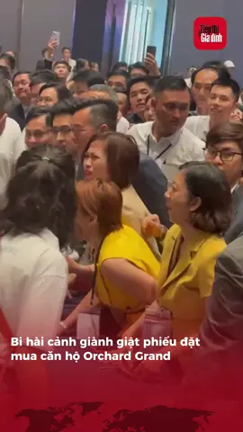 Bi hài cảnh giành giật phiếu đặt mua căn hộ Orchard Grand #tiepthigiadinh #tiktoknews #LearnOnTikTok #batdongsan #tphcm 