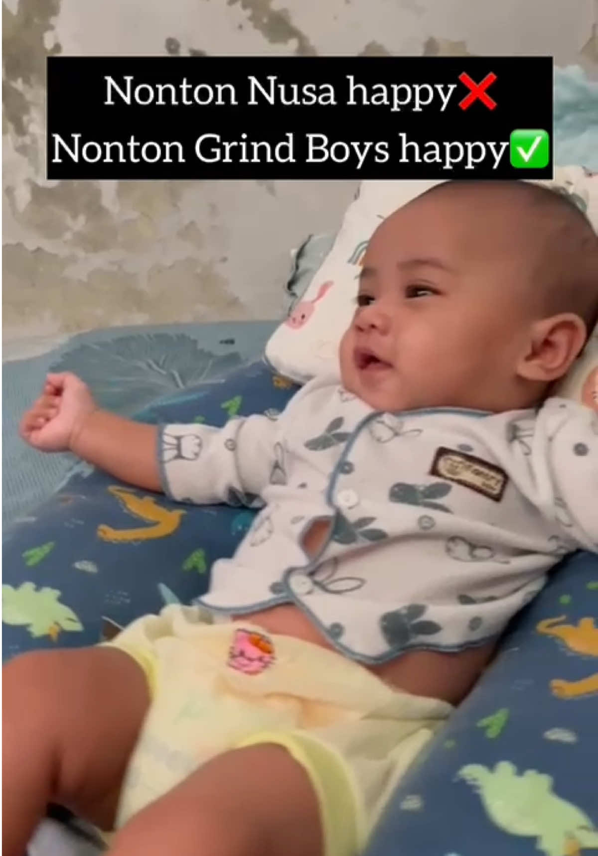 Penganut sekte ilmu ayam nya Grind Boys😎 @GrindGang #grindboys #bayi #bayilucu #bayitiktok #bayigemes 