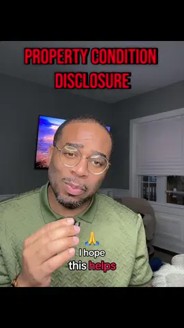 The Property Condition Disclosure = seller’s knowledge of the home’s condition. Not a warranty, but legally must be truthful. 🏡⚖️ #RealEstateExplained #HomeBuyingTips #PropertyDisclosure #FirstTimeBuyer  #RealtorLife