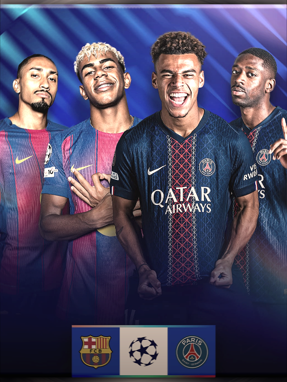 NEXT MATCH‼️ Barcelona vs Paris Saint Germain 🏆 #championsleague MD2 📅 2 Oktober 2025 🏟️ Olimpic Lluís Companys ⏰ Pukul 02.00 WIB 📺 Live BeIN Sport / Vidio Big Match!! Prediksinya? 🧐 - - #barcelona #parissaintgermain  #footballedit #foryoupage 