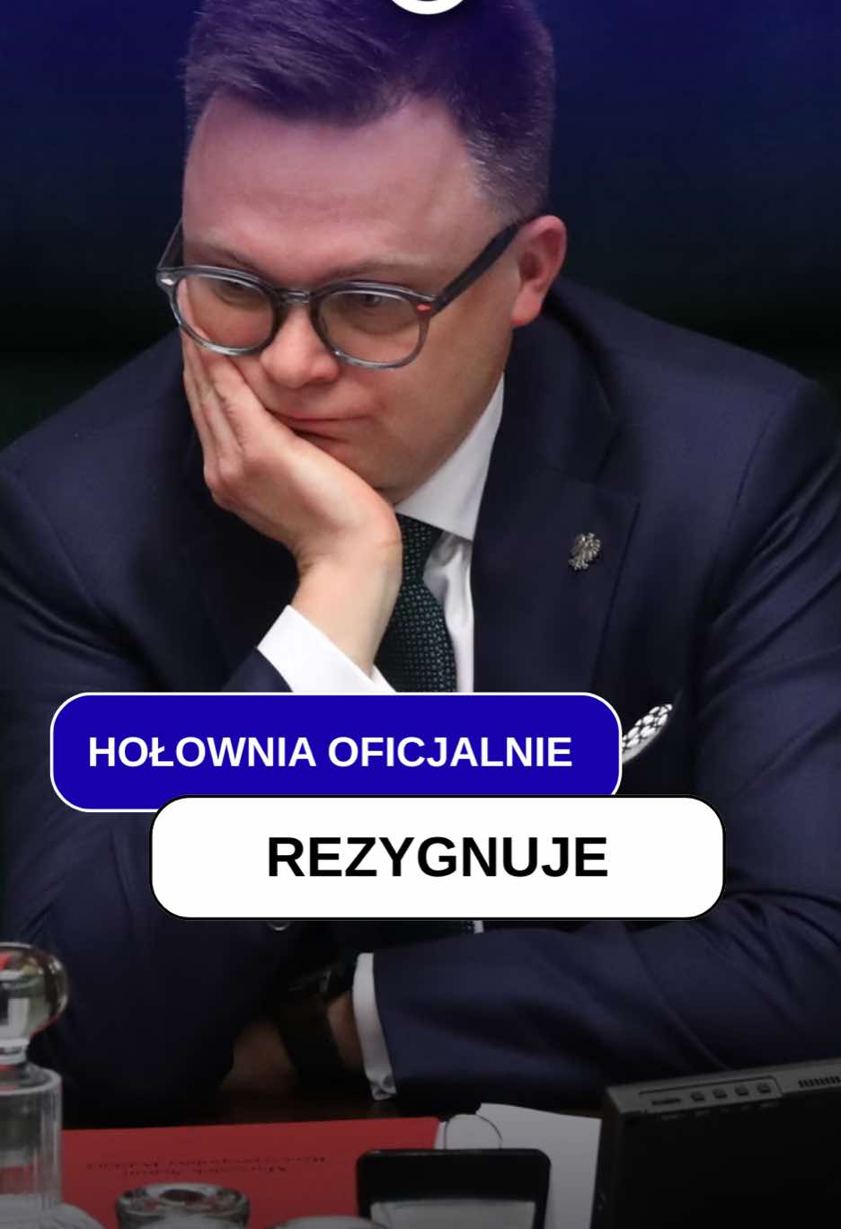 Szymon Hołownia rezygnuje z roli przewodniczącego Polski 2050! 
