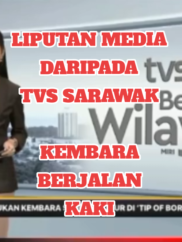 Terima kasih atas liputan media daripada TVS sarawak. Trio sabahan @Alnizam Outdoor🍉ⒶⓄⒻ🍉 @augustine3971 @coach lie  bersama duo Brunei @singletrekker2  Kembara Berjalan kaki sempena sambutan hari Malaysia dari 0 km Teluk Melano Semantan Sarawak menuju Simpang Mengayau Kudat Sabah sejauh 1800 km yang mengambil masa hampir 3 bulan. ~Boleh support follow akaun  TT @Alnizam Outdoor🍉ⒶⓄⒻ🍉 untuk siaran live dan info2 terkini perjalanan mereka. #kredit TVS sarawak #alnizamoutdoor #kembaraberjalankaki #borneo