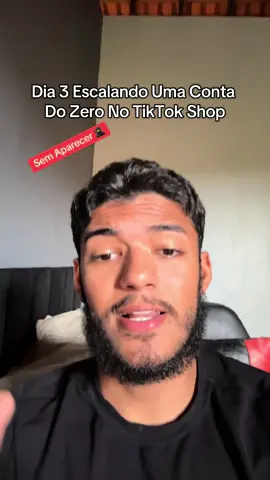 Dia 2 Escalando Uma Conta Do Zero No TikTok Shop #tiktokshop #rotina 