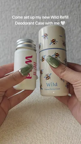 @Wild Refill recently added a new version of their cases and I love it already 💕  The scent used is Cherry Blossom 🍒🌸 If you wish to shop at Wild Refill with a discount, visit the link in my bio 🤍 #wildrefilll #deodorant #refill 