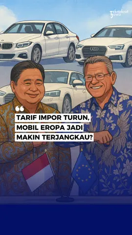 Indonesia dan Uni Eropa resmi menandatangani perjanjian dagang IEU CEPA. CEO Mercedes-Benz Indonesia, Donald Rachmat, menyebut kesepakatan ini membuka peluang lebih luas di sektor otomotif. Dengan penurunan tarif impor yang ditargetkan mulai 1 Januari 2027, pasar otomotif Indonesia diproyeksi makin kompetitif. Konsumen pun akan mendapat lebih banyak pilihan, dari Jepang, Korea, hingga mobil-mobil Eropa seperti Mercedes-Benz, BMW, dan Audi. #airlanggahartarto #unieropa #trending #mercedesbenz #otomotif 