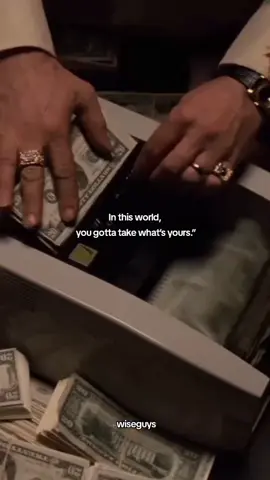 Real. In this world, you gotta take what’s yours.” #creatorsearchinsights  #foryoupagee #tiktokviral #fypagee 