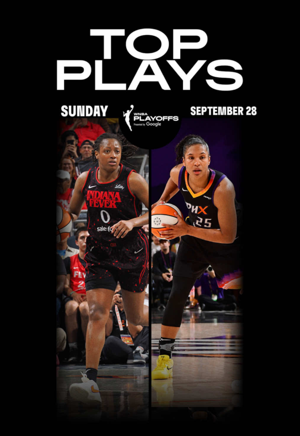 The Semis turned ALL the way up in Game 4’s 😮‍💨 Run back the top plays — Fever force a Game 5, Mercury secure their Finals ticket! #WNBAPlayoffs presented by @Google 