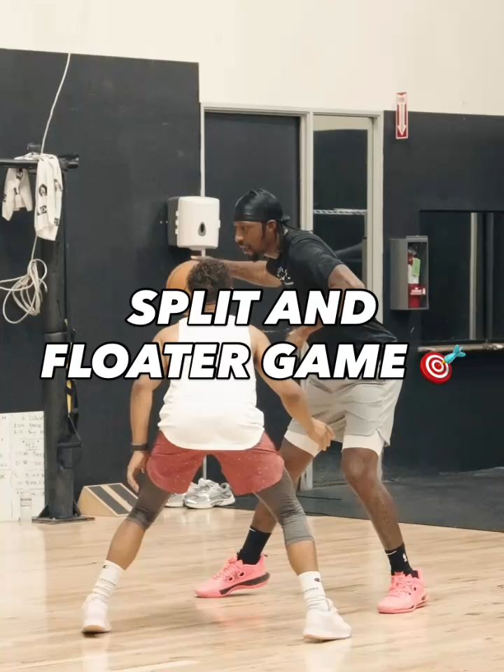 Split and floater game 🎯 @caldwellpope #jushoop #juswin