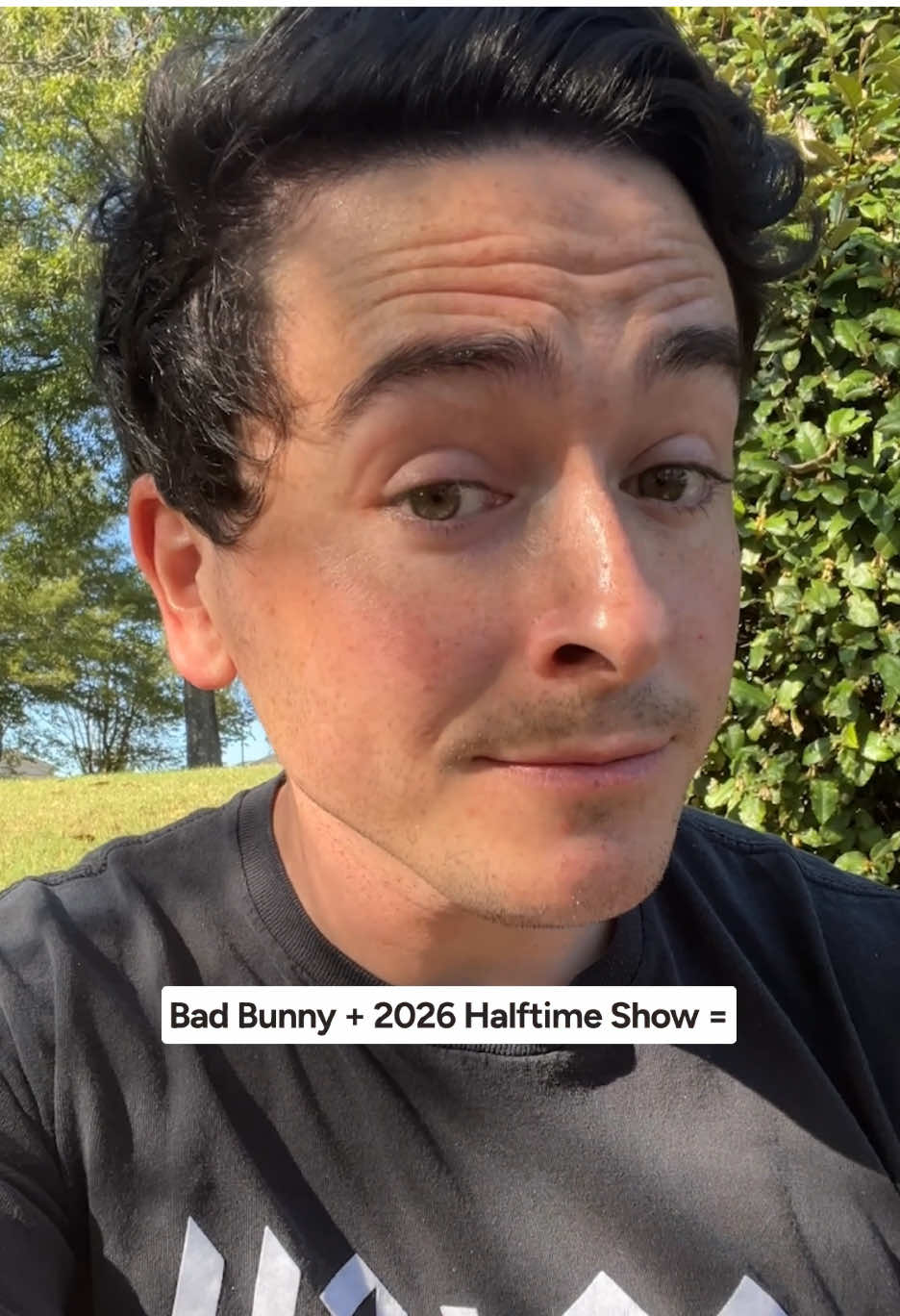 Bad Bunny + 2026 Halftime Show = _____ Fill in the blank! We need to cut through the noise and get the real take on Bad Bunny performing on one of the biggest stages in the world 🤔One thing is for sure: this Super Bowl is going to be one of a kind! 🏈💃🏻 📸 Photo Credit:  Instagram/Screenshot/todayyearsold X/Screenshot/bennyjohnson Threads/Screenshot/jemelehill X/Screenshot/robbystarbuck Threads/Screenshot/chefmario._ Threads/Screenshot/puchunga Threads/Screenshot/whitepeoplehumor