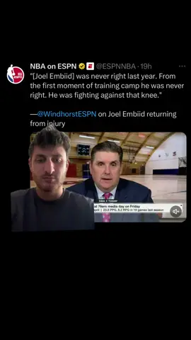 Joel Embiid bounce back year? #joelembiid #76ers #paulgeorge #NBA  #greenscreen 