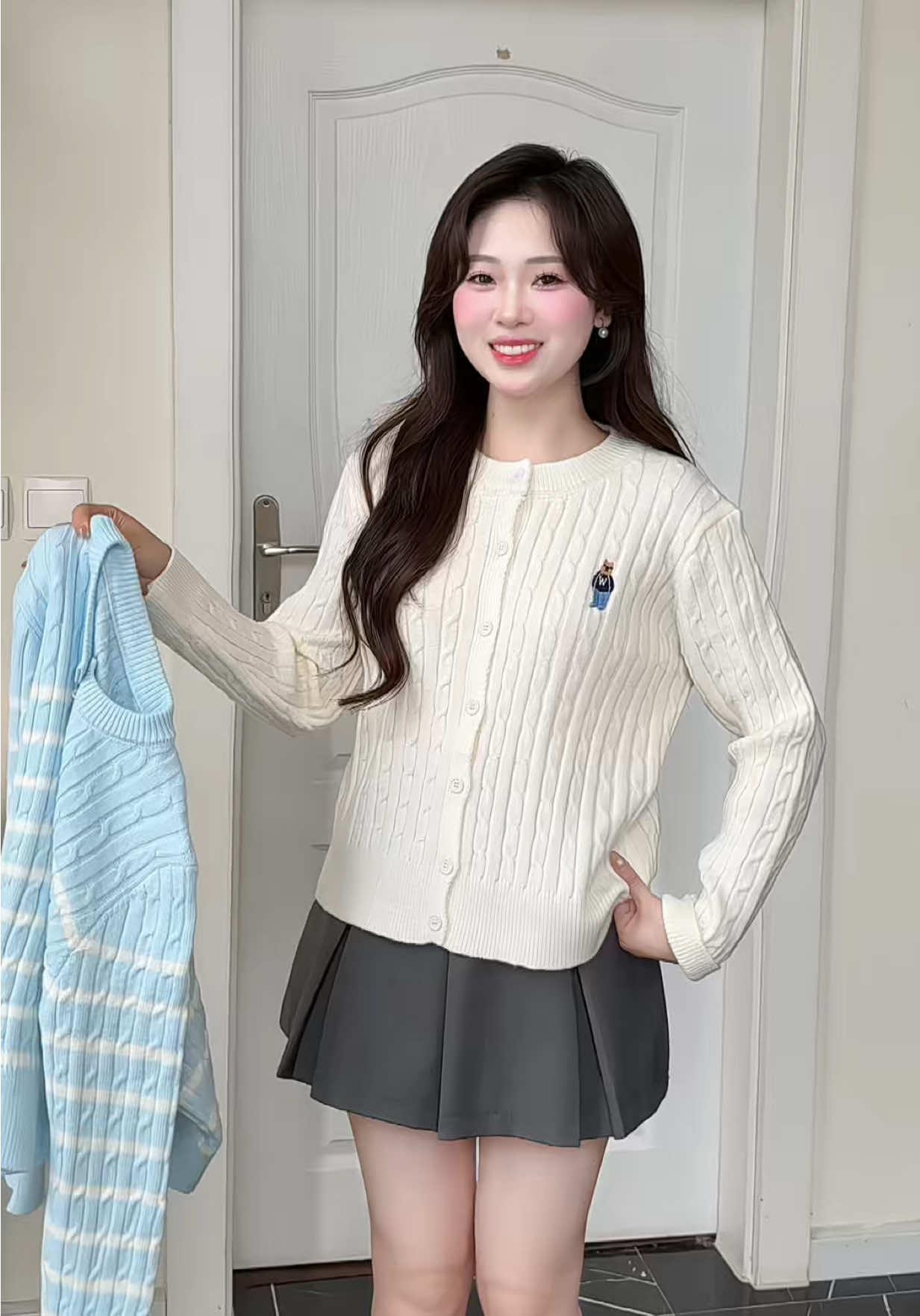 Em áo len mặc là dính luôn nha #kimanhtran #thoitrang #changthoitrang #fashion #reviewlamdep  