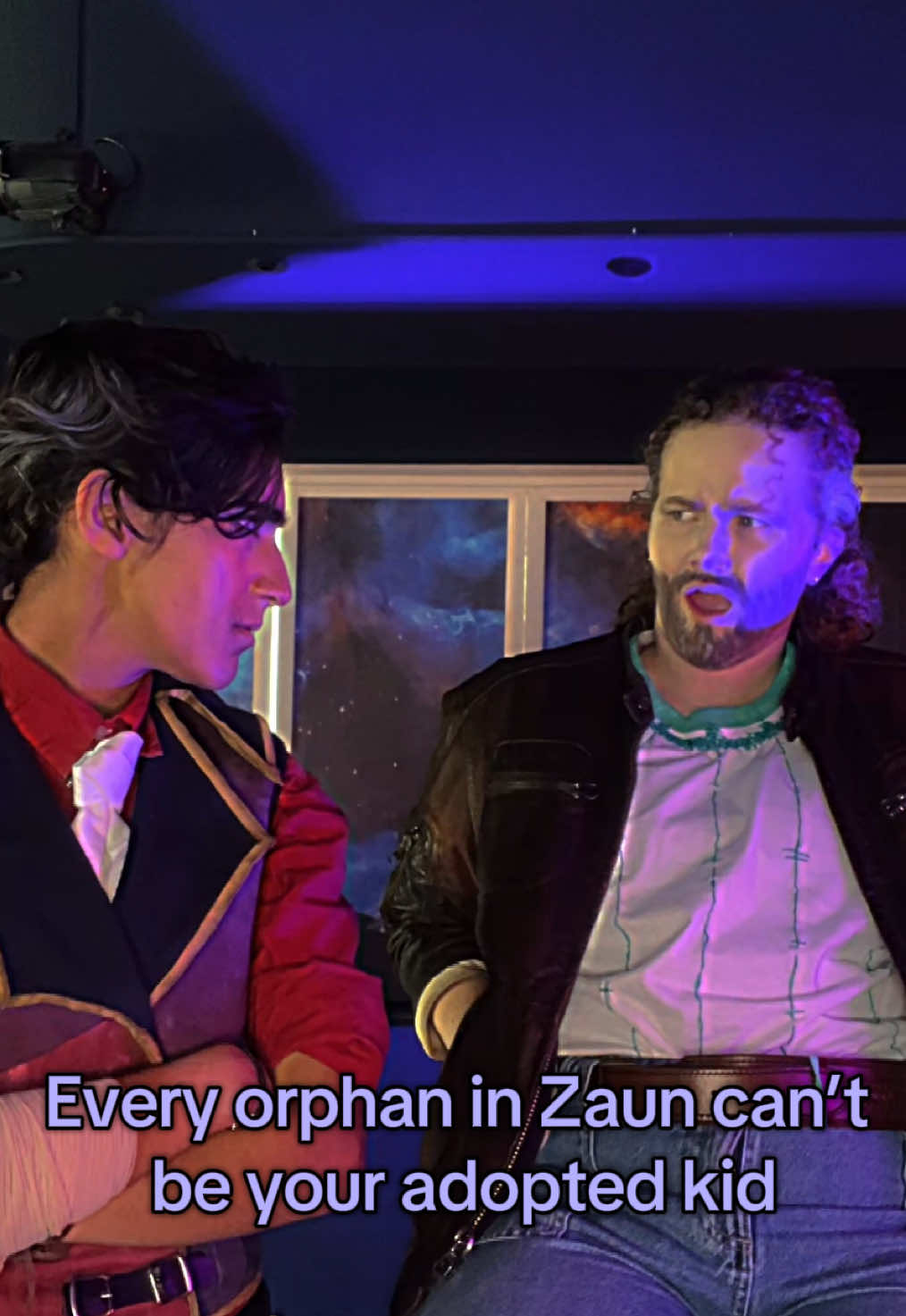 !FAKE! @Red #arcanecosplay #silco #vander #zaundads #arcane 