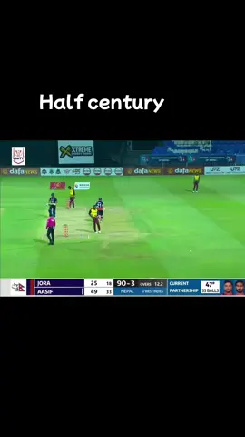 Half century by wicketkeeper and opener batsman of Nepal cricket team ❤️against westindies #NEPAL_vs_WESTINDIES #foryoupageofficiall 