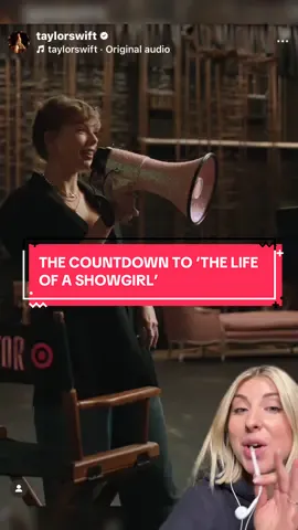 And the countdown has really begun! 🫣😋 @Taylor Swift 