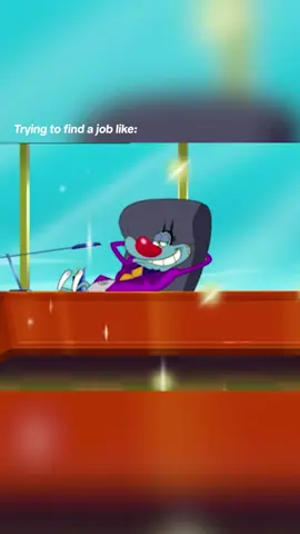 It's so difficult 😭  #jobsearch  #oggyetlescafards #filmtok #cartoon #oggyandthecockroaches 