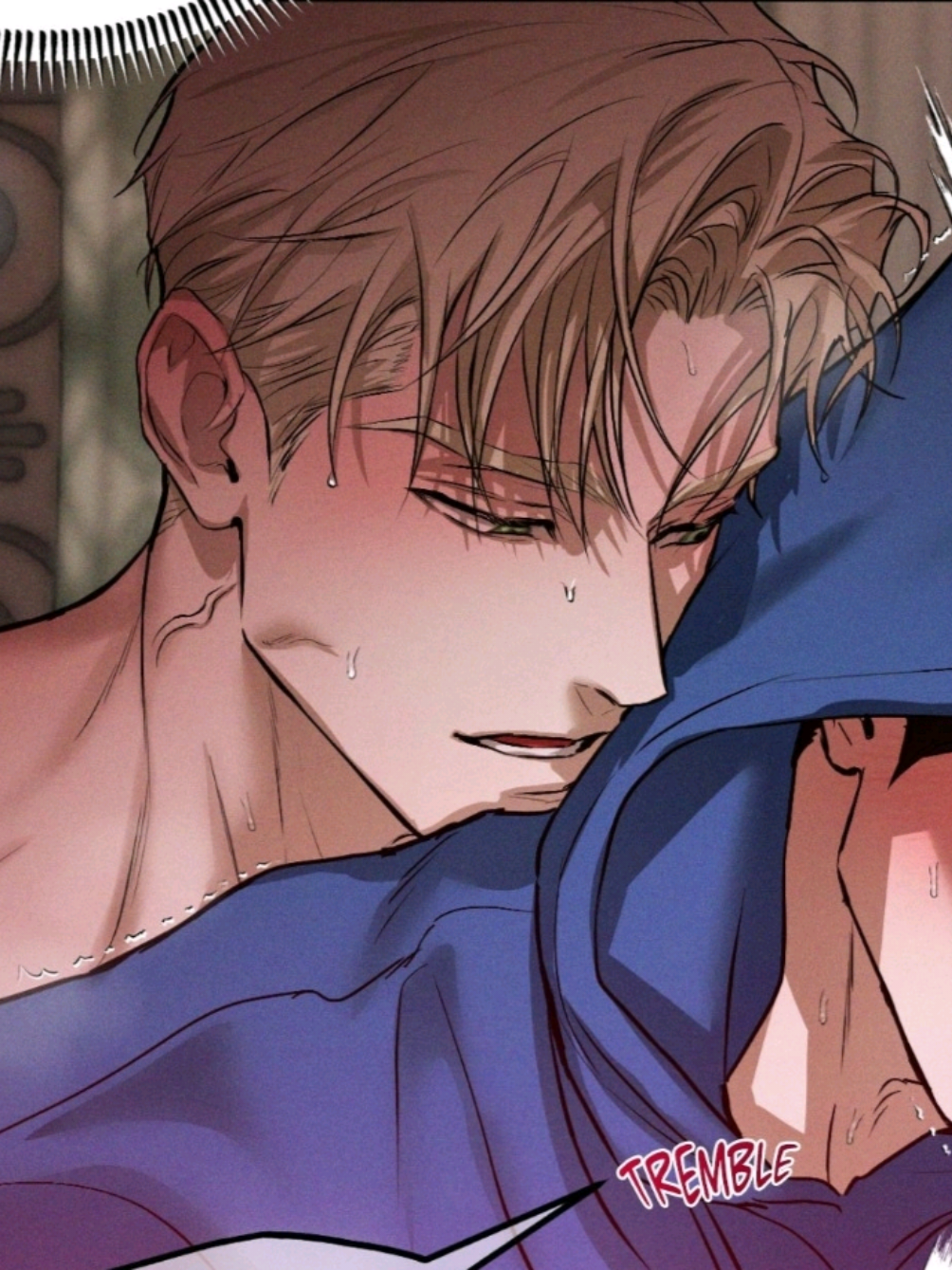 yeah aaron, yujin is sexy. . | 📢 Flashlight Chapter 50 | | Read On Lezhin | . #aaronhunter #yujinhart #flashlightmanhwa #manhwabledit #fyp 