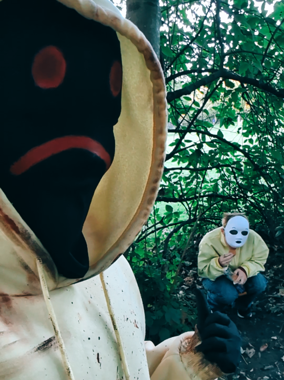 now I can annoy him some more. #creepypasta #creepypastacosplay #creepypastafandom #rp #proxy 
