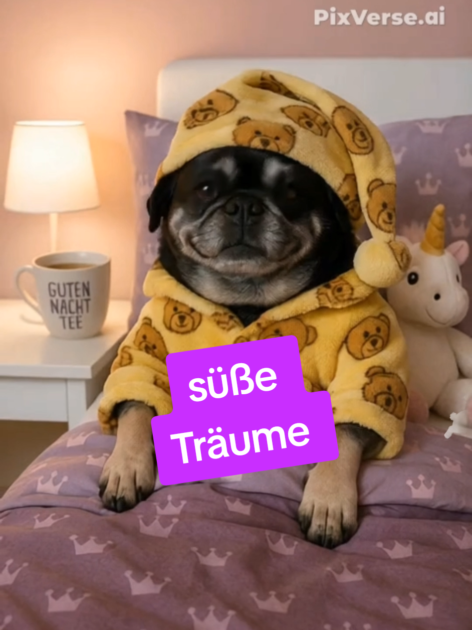 Ich wünsche dir süsse Träume und eine gute Nacht ❤️🐶🫂🐾🌟❤️🌛 #goodnight #gutenacht #dogsoftiktok #dogtok #kaiserinsissi 