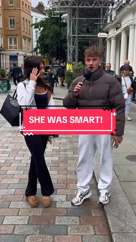 this girl COOKED✅✅🤝#quiz #geography #streetquestions #smart #pink 