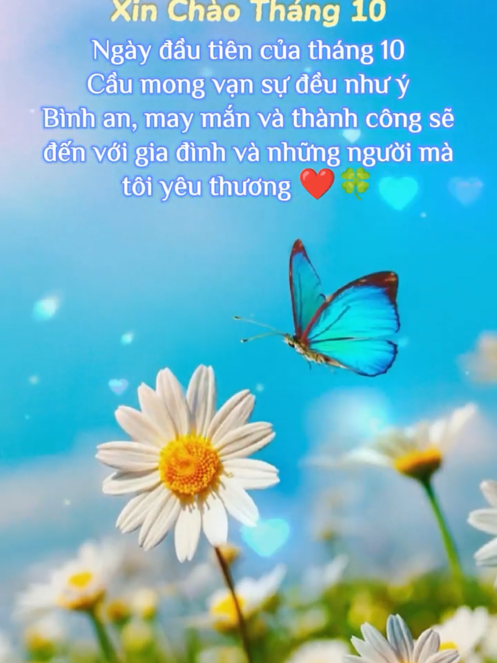 Xin Chào Tháng 10., Tạm biệt tháng 9#xuhuongtiktok #thang10 #chaothangmoi #tambietthang9 #CapCut 
