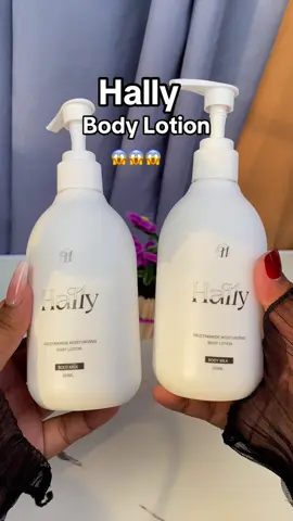 Hally Nicotinamide Body Lotion  #hallylotion #bodylotion #lotionviral #skincare #hallycosmetics 