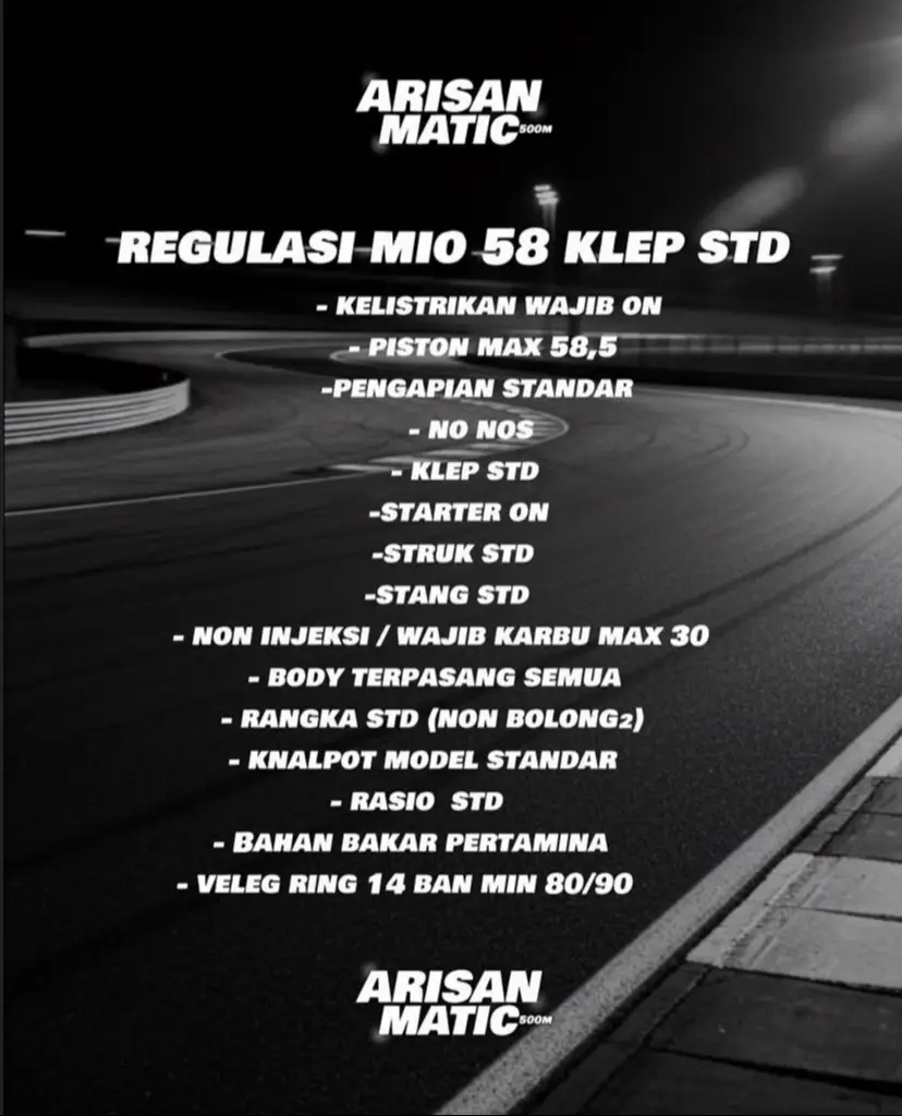 klep unyu unyu 🫣 #kartasuraraceway #propermio #mio58 