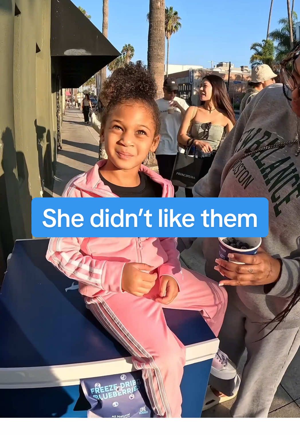 She didn’t like them 😭 But was maybe the sweetest review we’ve ever had  #streetinterview #fypシ 