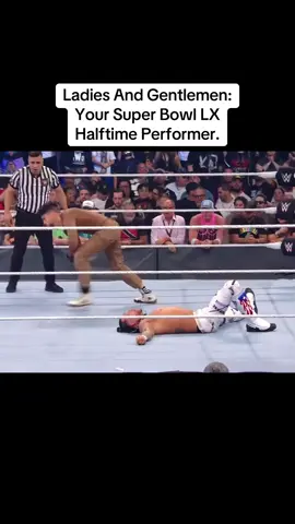…And Bad Bunny put on the absolute match of the century too with his WWE debut. Really looking forward to this halftime show. #NFL #BadBunny #WWE #SuperBowl #DamianPriest 