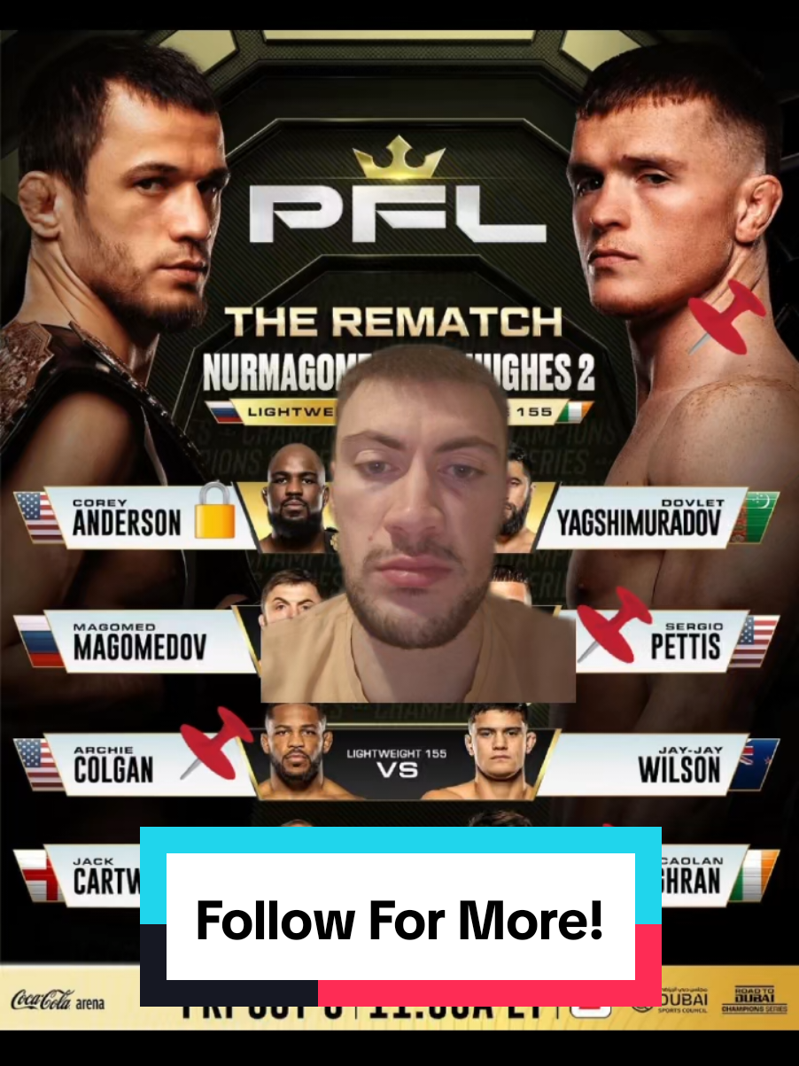 Usman Nurmagomedov Vs Paul Hughes 2 Full Fight Card Breakdown & Predictions Full In Depth Analysis #pflchampionsseries2 #usmannurmagomedov #paulhughes #pflviral #foryoupage 