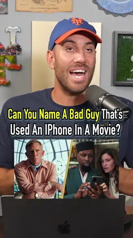 BAD GUYS In Movies CAN NOT Use iPhones!? #fyp #facts #funfact #iphone #apple 