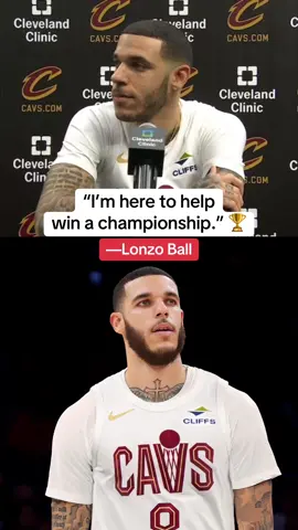 #LonzoBall has one goal in mind after getting traded to the #Cavaliers 👀 (via @Cleveland Cavaliers) #NBA #espnsocial