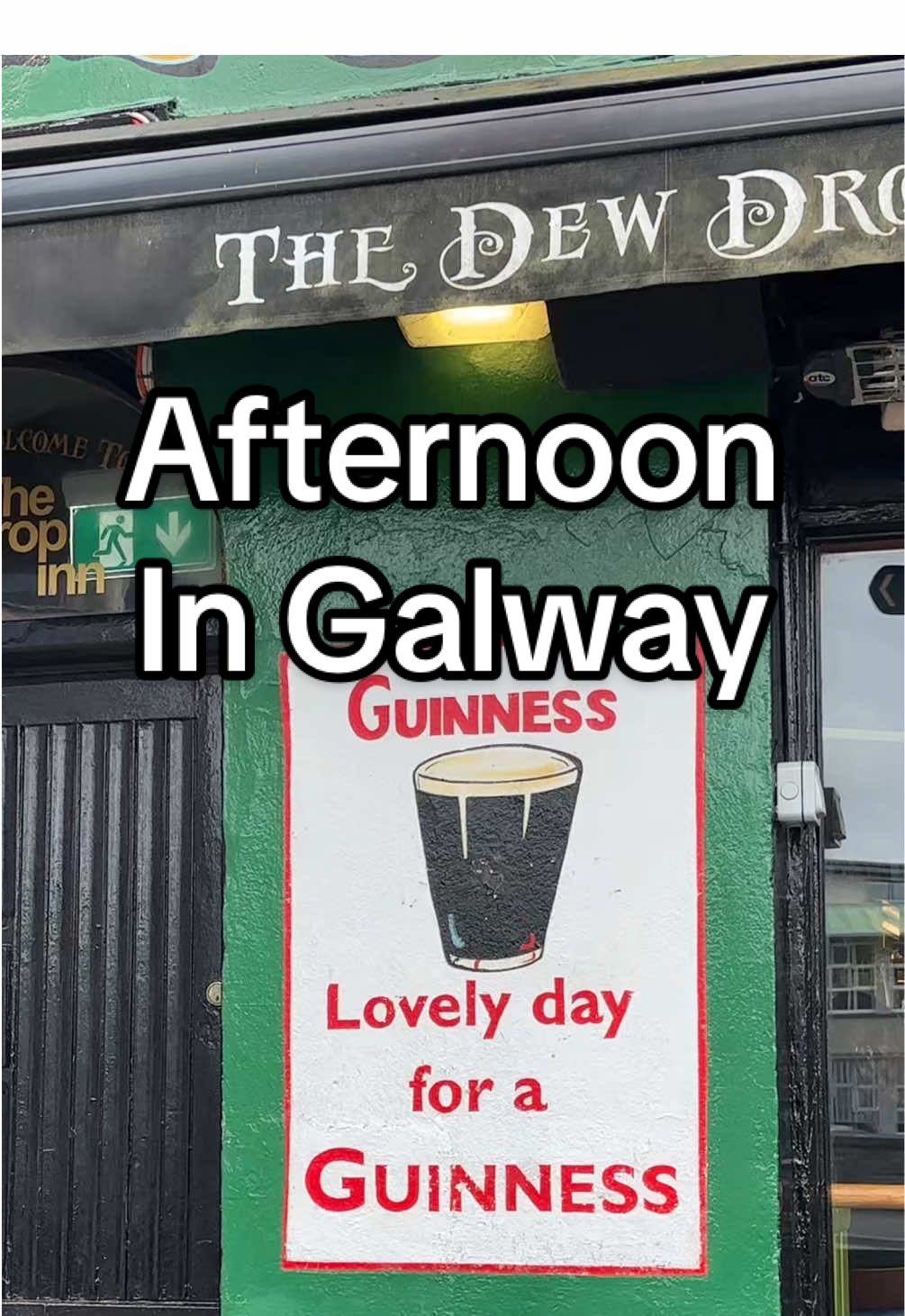 Galway is spectacular! 🇮🇪 #tourismgalway #ireland #shoppinggalway #afternoontravels 