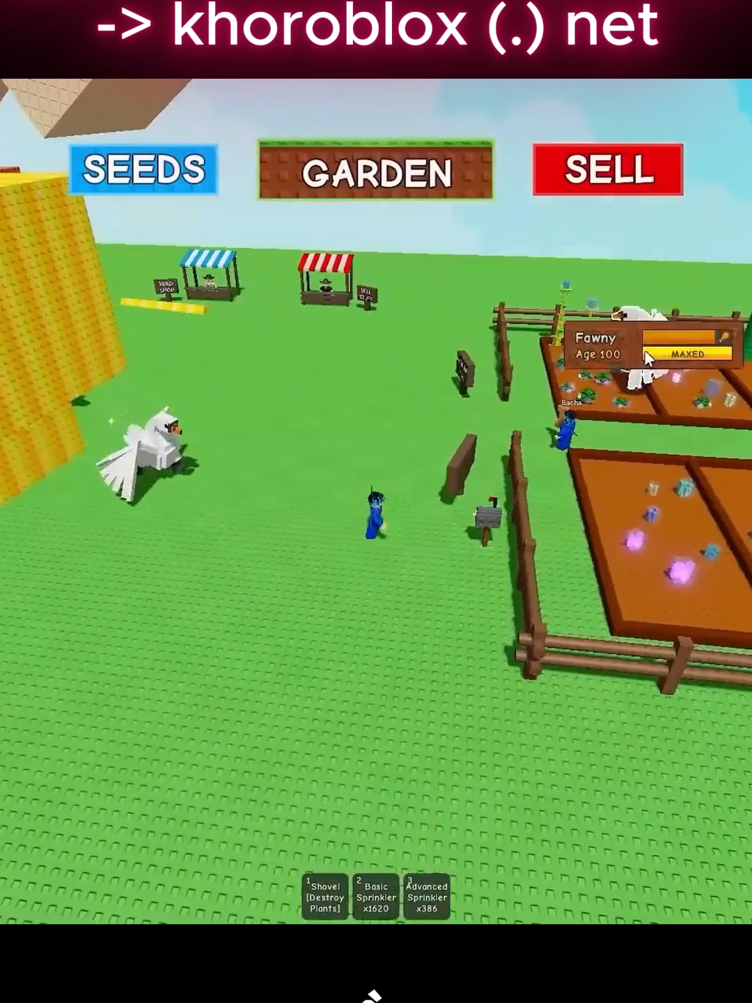 Amanis tìm ra 1 trick với thiên nga cho đặt 16 pet trong GrowaGarden - Phần 3 #Roblox #Growagarden