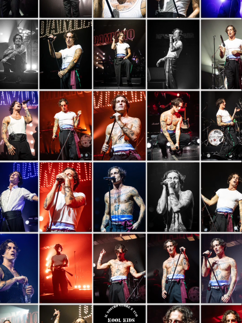 WONDERFUL PICS CONCERT LONDON! 🔥👑✨️📸 vía Hookedonspice 🗓28/09/2025 📍Roundhouse London, United Kingdom. @Damiano David  #damianodavid #photography #photo #concerts #london 