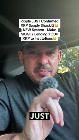 September 29th, 2025 🗞️🚨 Ripple just CONFIRMED a potential XRP supply shock because you can now make yield off your XRP and make money lending to institutions. This is your top 2025 XRP news update because Ripple is building a new system where institutions will PAY to borrow YOUR XRP and That means instead of selling, you could make money by lending while XRP supply keeps shrinking from escrow, ETFs, custody, and off-exchange moves. The XRP price will feel the pressure as utility grows and liquidity disappears. This is the kind of moment that sets up a real XRP supply shock 👀 ⚠️ Disclaimer: Not financial advice. Educational and entertainment purposes only. Always do your own research before investing in XRP or any crypto. #XRP #Ripple #CryptoNews #XRPL #Crypto