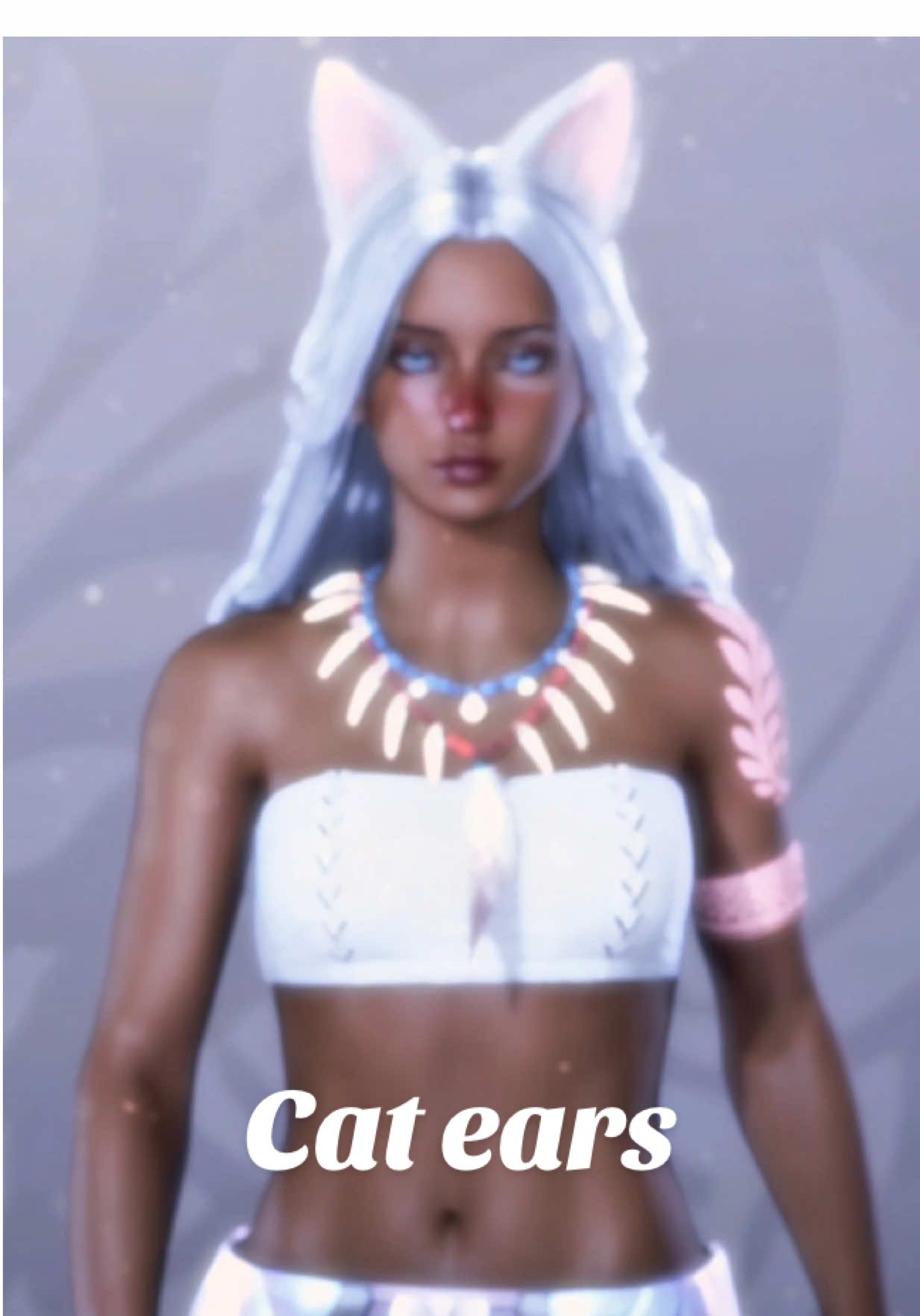 I love the new cat ears/tail dlc!!!!! 🤍🩷The entire update is literally amazing!!!!! Omega is whooping me badddd🫩🫩🫩😔 #fashionhunters #monsterhunterwilds #FFXIV #fypage #underyourspell 