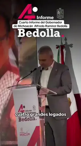 Cuarto Informe del Gobernador de Michoacán  Alfredo Ramírez Bedolla #fyp #parati #cuartoinformedegobierno #bedolla #michoacana 