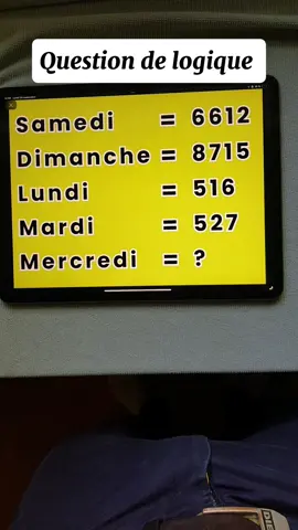 1% des français trouvent la réponse. Et toi ? #100logique  #logique  #qi  #enigme 