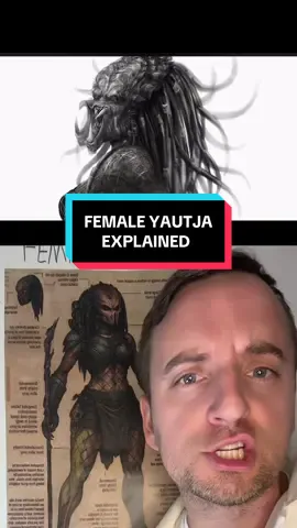 Replying to @Victoria Muller💋 Female Yautja Explained #predator #yautja #avp #filmtok #movietok 