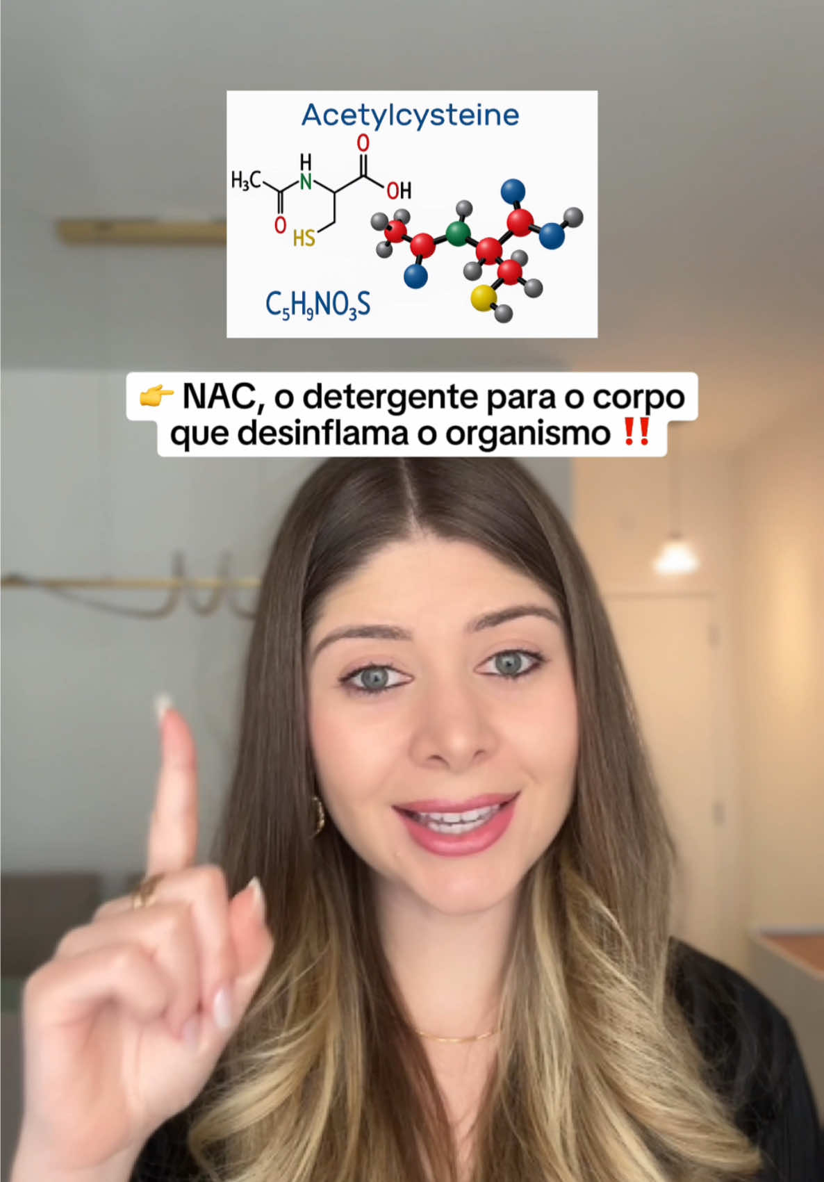 NAC, o detergente natural que vai fazer um detox no seu corpo ‼️ #nac #nacetilcisteina #suplemento #saude #habitossaudaveis 