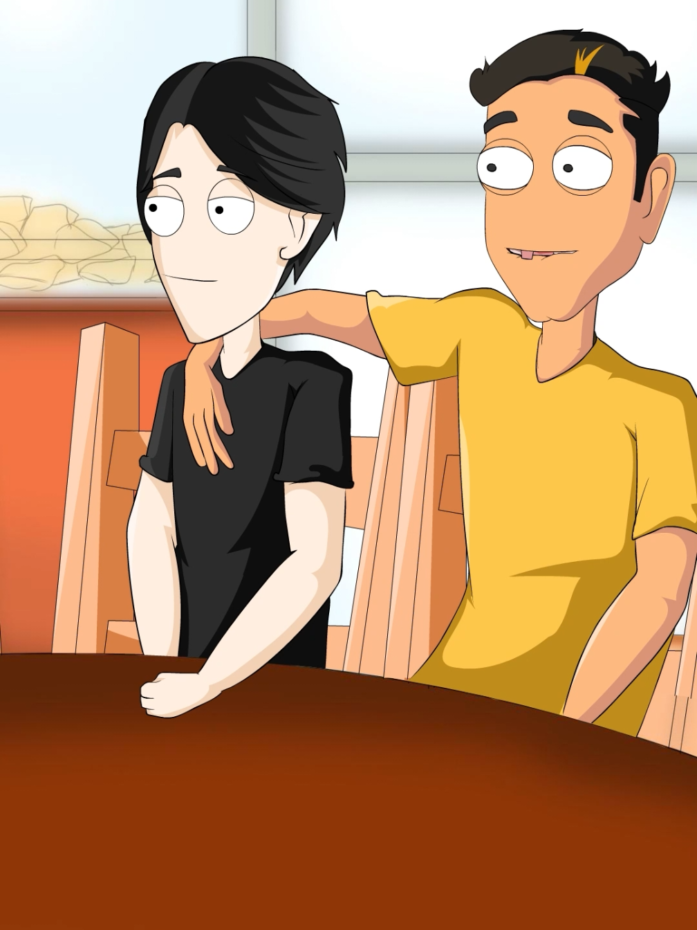 Never mess with your Best Friendooooo🤣🤣 Dm for paid work #foryou #viral #animation #zaibiverse 