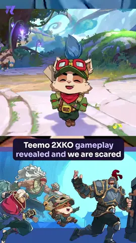 Teemo has finally been revealed for 2XKO and he is going to be a menace. None of us are prepared for the pain this little rascal is going to bring. #2XKO #leagueoflegends #fightinggames