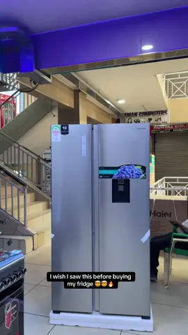 Hisense 518litres side by side no frost with dispenser refrigerator 🔥🔥🔥#foryoupage #hisenseperfectmatch #hisense #fridge #