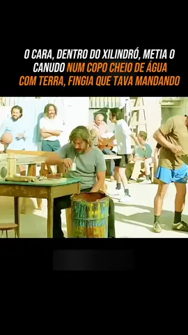 O cara, dentro do xilindró, metia o canudo num copo cheio de água com terra, fingia que tava #NarraStars #ftv #filmes #series