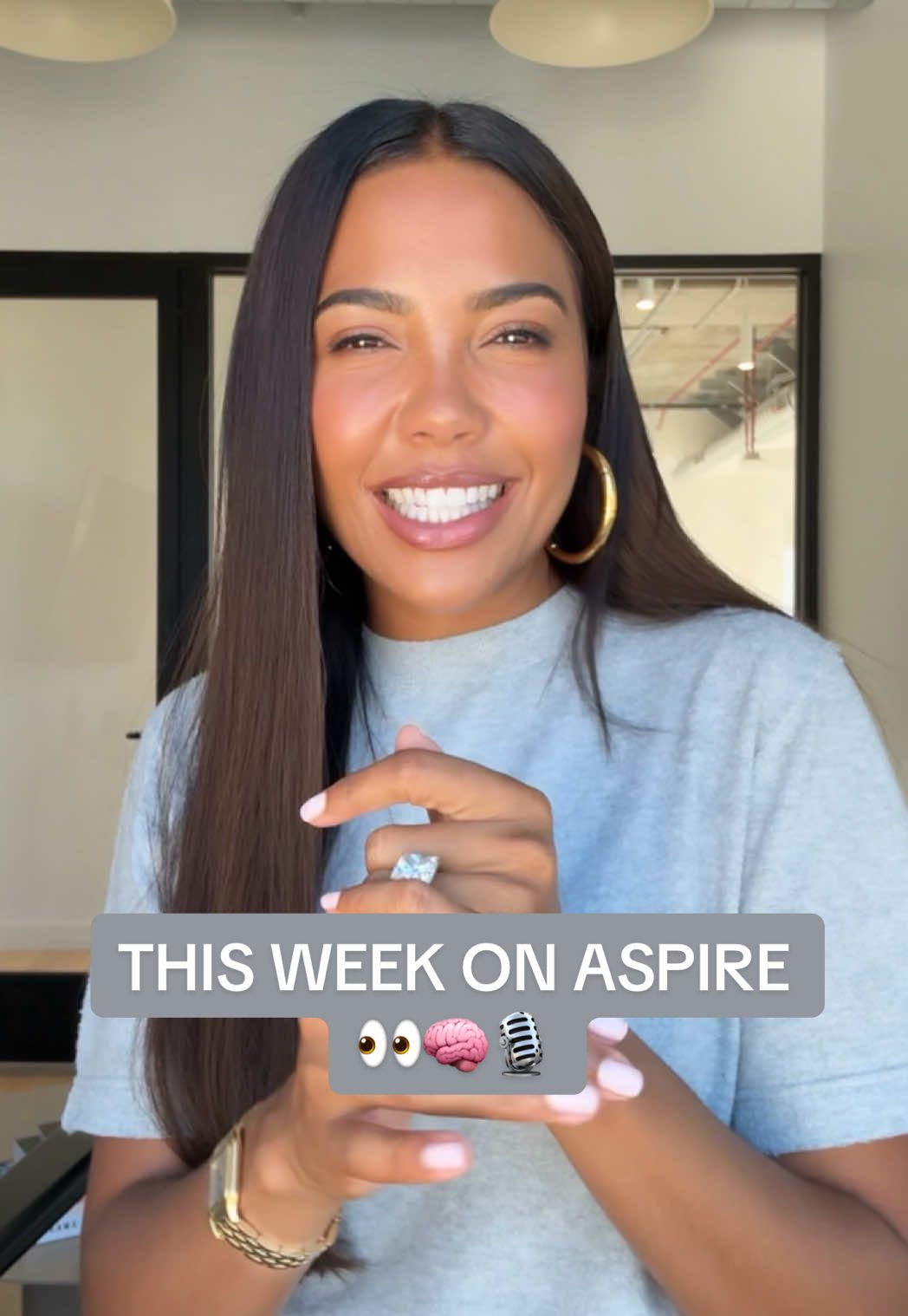 Your brain is the CEO of your body. 🧠✨ This week on Aspire, a neuroscientist, executive coach and MIT lecturer joins @Emma Grede to share how to rewire negative thinking, build habits that stick, and make smarter decisions. Tomorrow on @YouTube, Apple Podcasts, Spotify, and wherever you listen. 🎙 #emmagrede #aspirewithemmagrede #podcast 