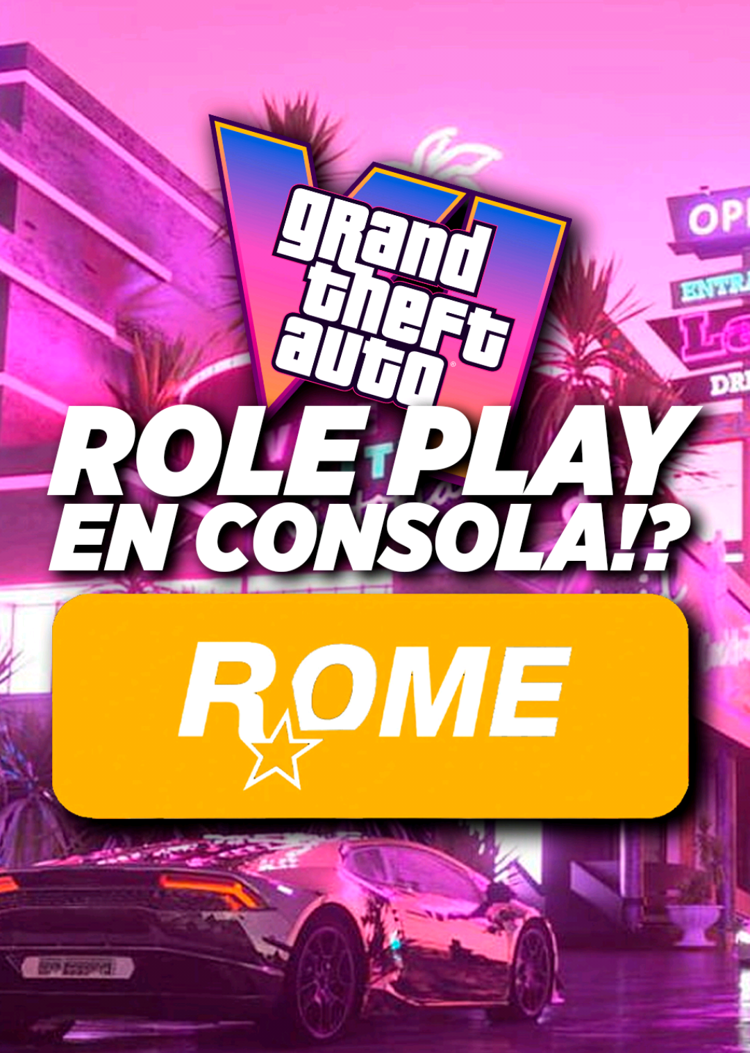 El proyecto ROME hará que el online de GTA VI sea impresionante #gta6 #gtavi #fivem #gta5online #fyp 